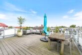 Penthouse über den Dächern von Eimsbüttel mit Dachterrasse & Garage - dachterrasse