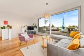 Penthouse über den Dächern von Eimsbüttel mit Dachterrasse & Garage - wohnen/ essen/ kochen
