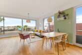 Penthouse über den Dächern von Eimsbüttel mit Dachterrasse & Garage - wohnen/ essen/ kochen