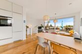 Penthouse über den Dächern von Eimsbüttel mit Dachterrasse & Garage - wohnen/ essen/ kochen