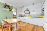 Penthouse über den Dächern von Eimsbüttel mit Dachterrasse & Garage - küche
