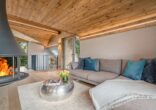 Wohnen zwischen Kaiser und Horn: Exklusives Chalet-Apartment in Going am Wilden Kaiser - wohnbereich