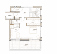 Wohnen zwischen Kaiser und Horn: Exklusives Chalet-Apartment in Going am Wilden Kaiser - grundriss obergeschoss