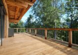 Wohnen zwischen Kaiser und Horn: Exklusives Chalet-Apartment in Going am Wilden Kaiser - südterrasse