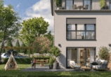 Effizienter Neubau in Hamburg-Meiendorf: Premium-Endreihenhaus mit Garten, Dachterrasse & Carport - garten
